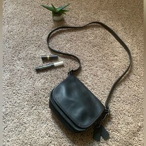 Vintage Coach Black Crossbody Bag